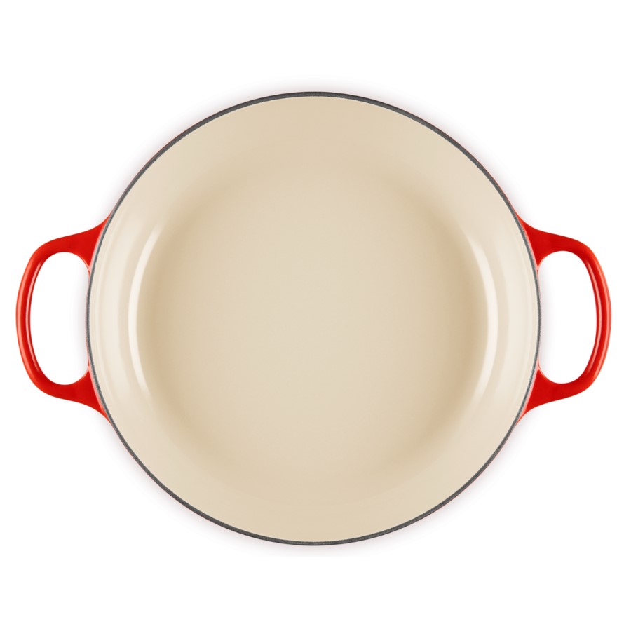 additioanl image for  Le Creuset Xmas Low Cass. Cerise 30 cm 